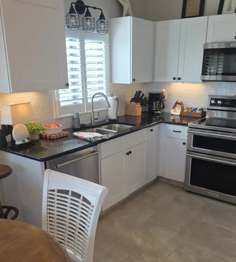 Clean kitchen after residential cleaning in Raleigh NC